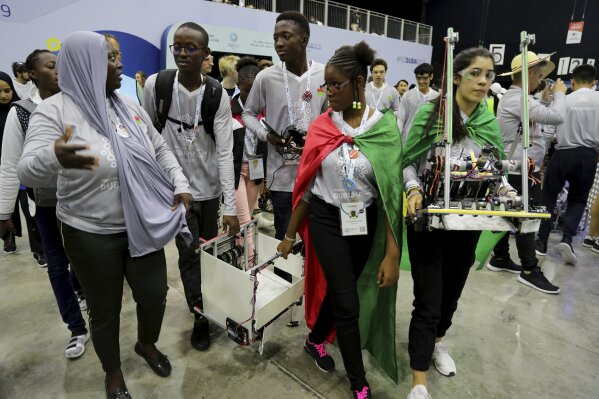 Dubai displays tech reputation with global robotics contest AP News